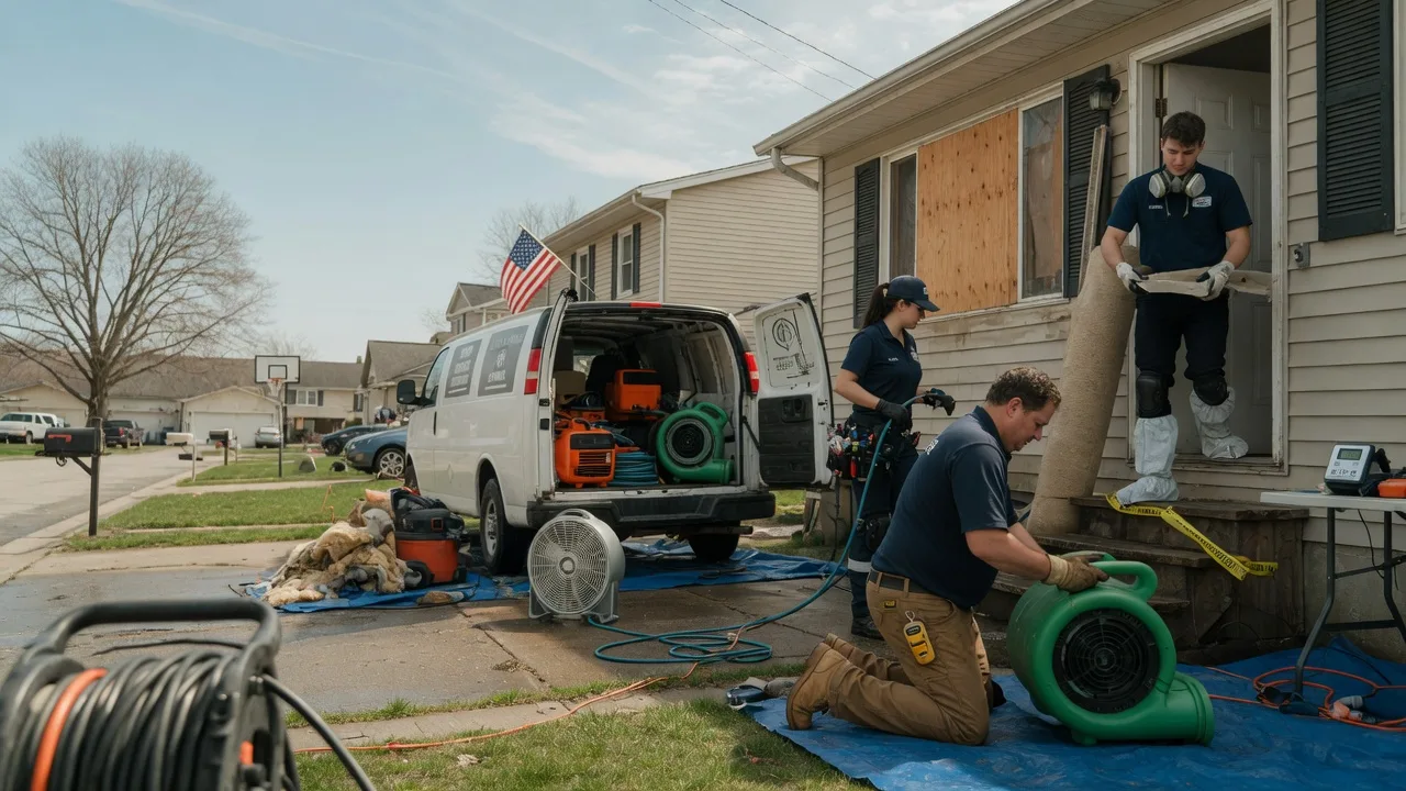 Water Damage Restoration in Piercy, CA near me